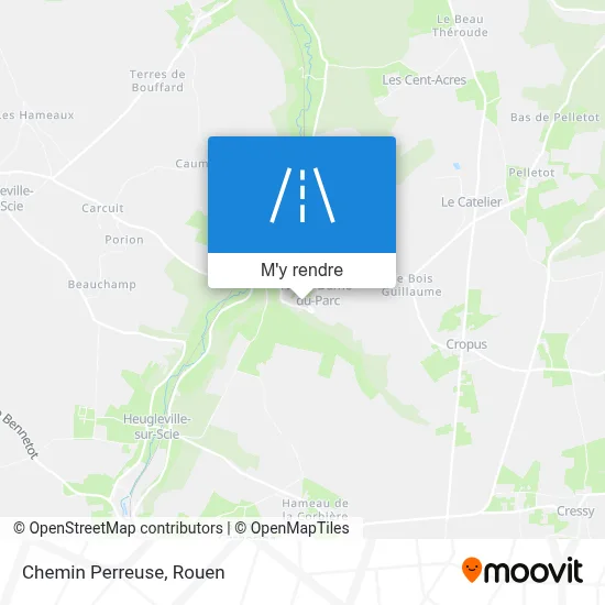 Chemin Perreuse plan