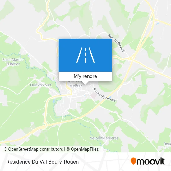 Résidence Du Val Boury plan