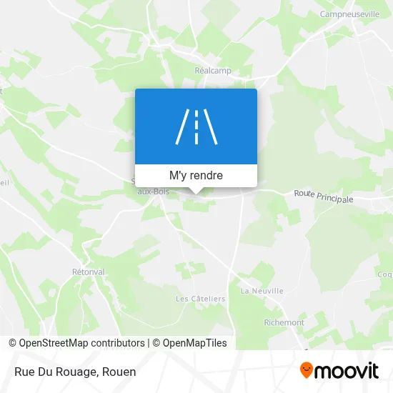 Rue Du Rouage plan