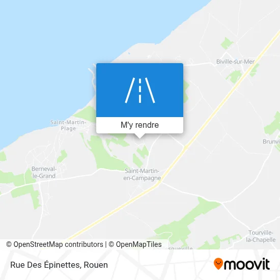 Rue Des Épinettes plan