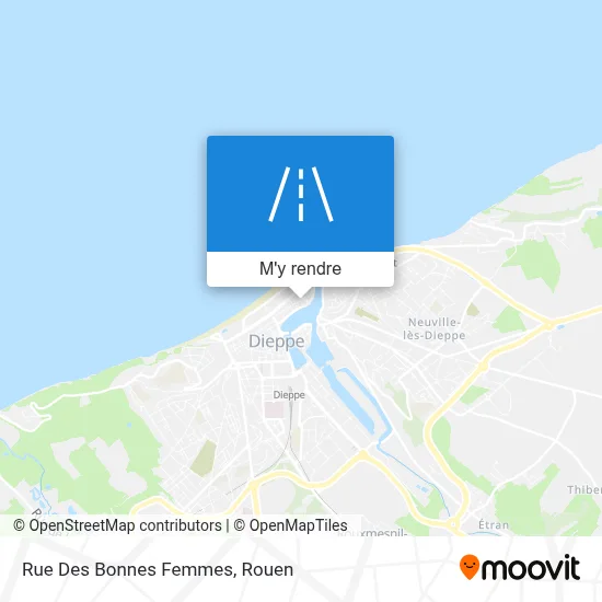 Rue Des Bonnes Femmes plan