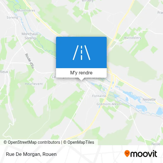 Rue De Morgan plan