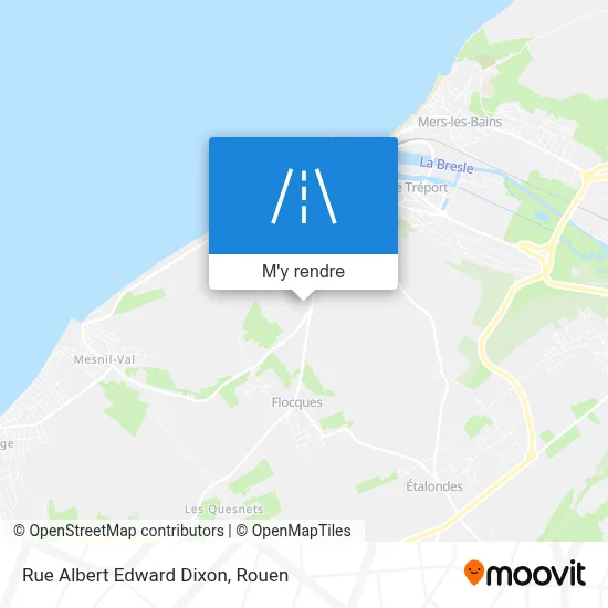 Rue Albert Edward Dixon plan