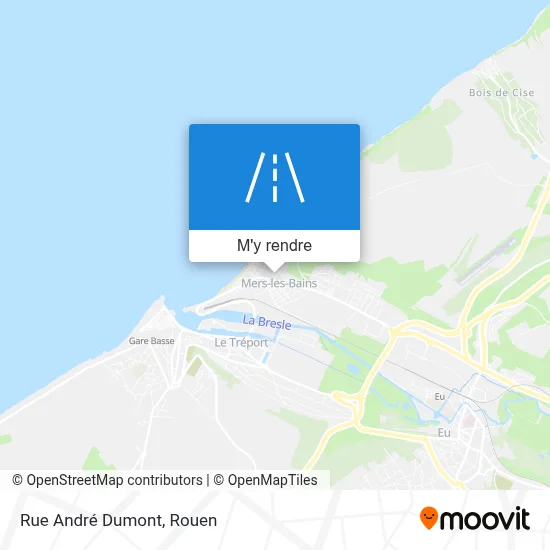 Rue André Dumont plan
