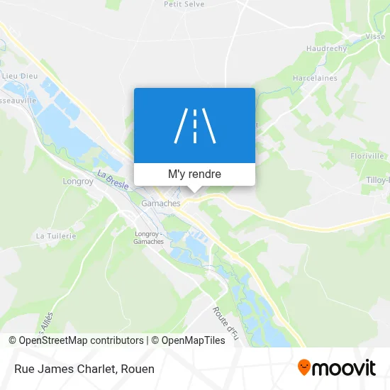Rue James Charlet plan