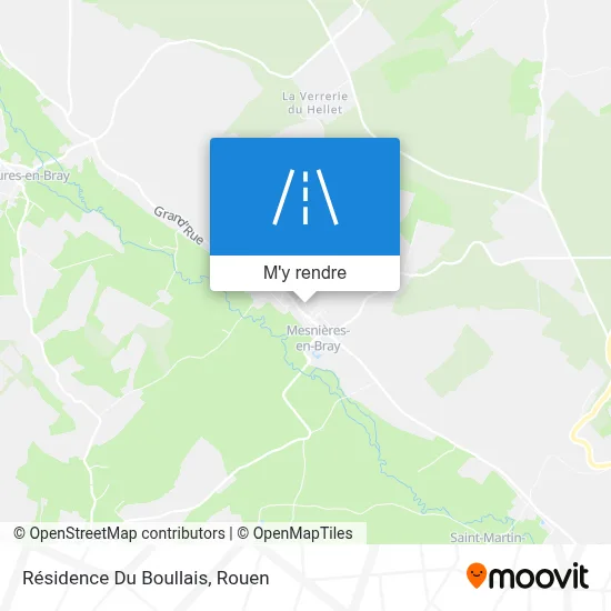Résidence Du Boullais plan