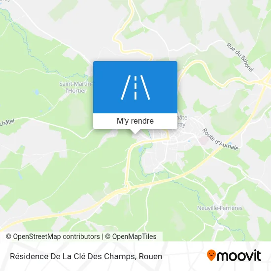 Résidence De La Clé Des Champs plan