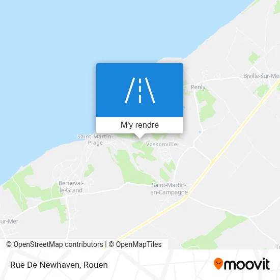Rue De Newhaven plan