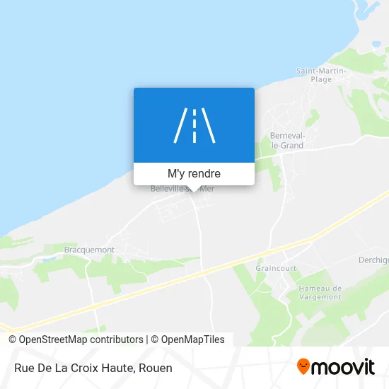 Rue De La Croix Haute plan