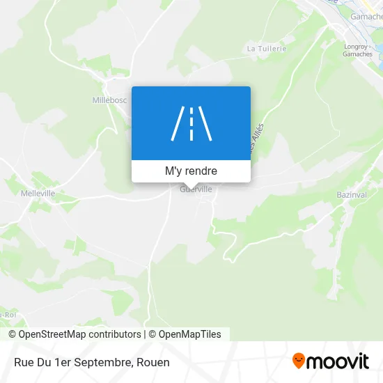 Rue Du 1er Septembre plan
