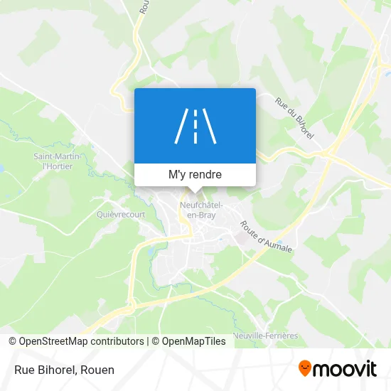 Rue Bihorel plan