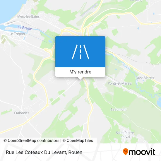 Rue Les Coteaux Du Levant plan
