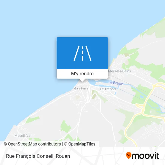 Rue François Conseil plan
