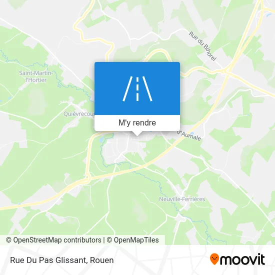 Rue Du Pas Glissant plan