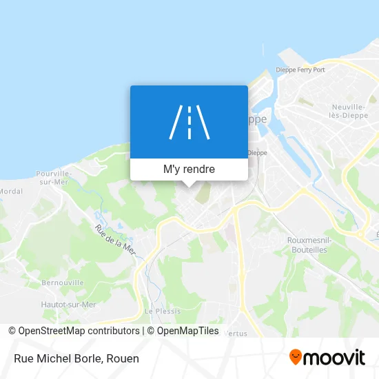 Rue Michel Borle plan