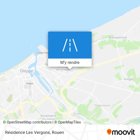 Résidence Les Vergons plan