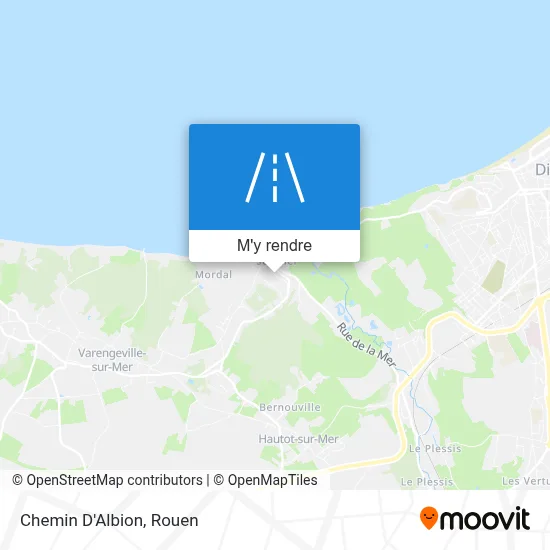 Chemin D'Albion plan