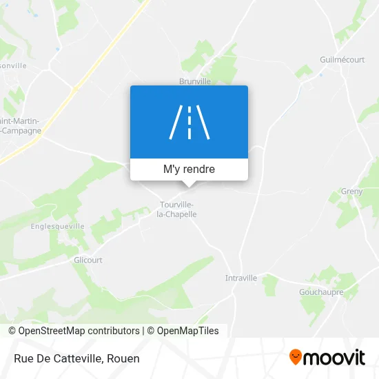 Rue De Catteville plan