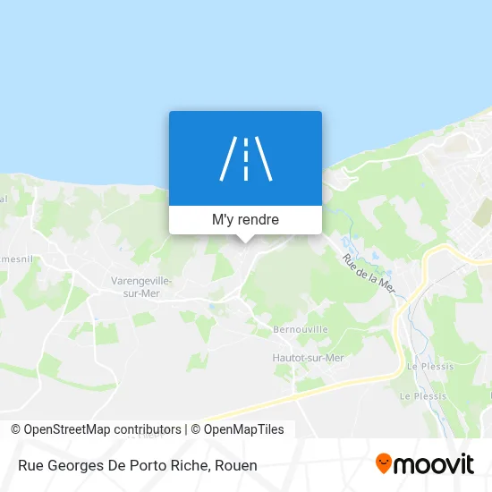Rue Georges De Porto Riche plan