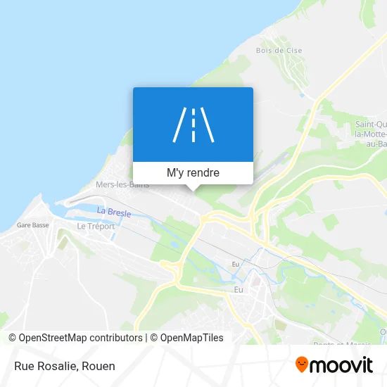 Rue Rosalie plan