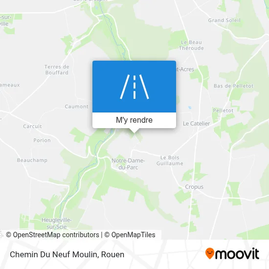 Chemin Du Neuf Moulin plan