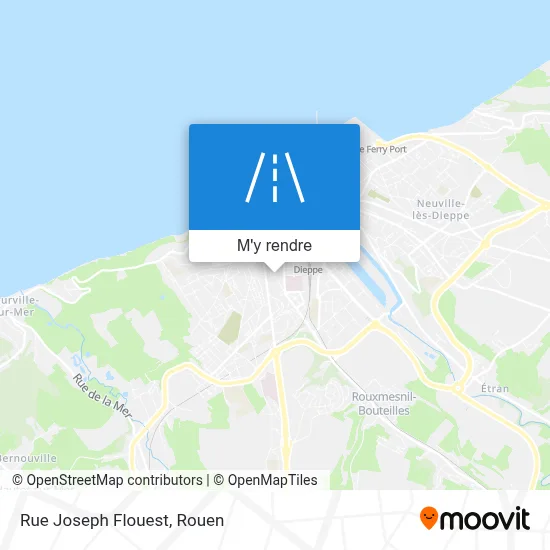 Rue Joseph Flouest plan