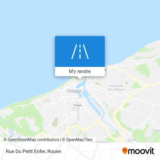 Rue Du Petit Enfer plan