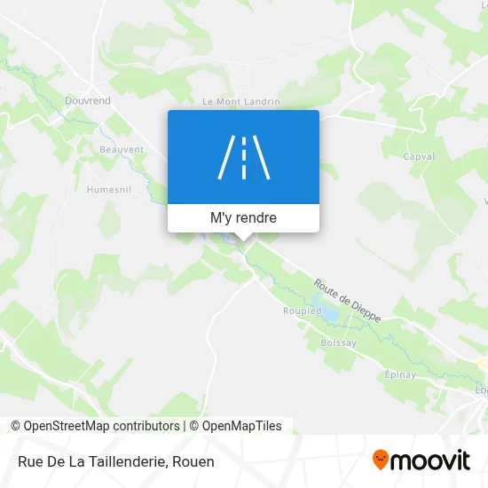 Rue De La Taillenderie plan