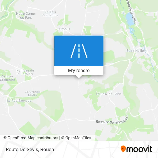 Route De Sevis plan