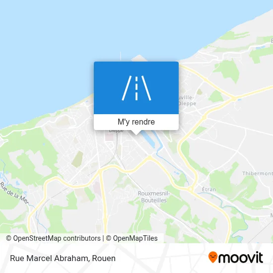 Rue Marcel Abraham plan