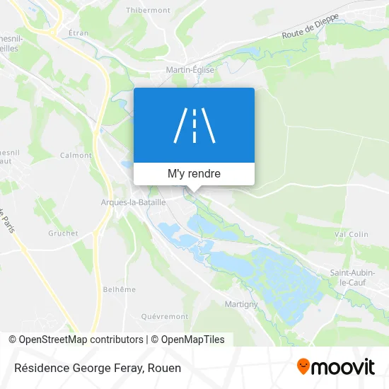 Résidence George Feray plan
