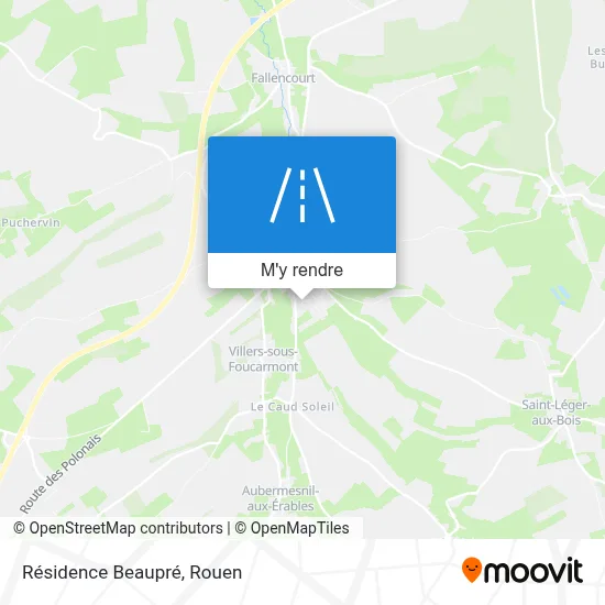 Résidence Beaupré plan
