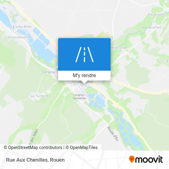 Rue Aux Chenilles plan