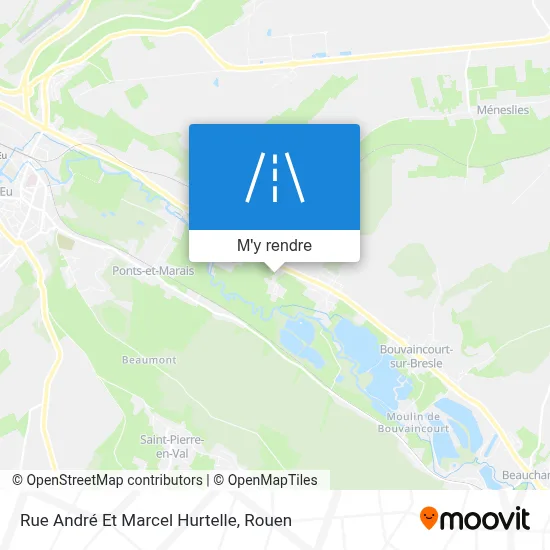Rue André Et Marcel Hurtelle plan