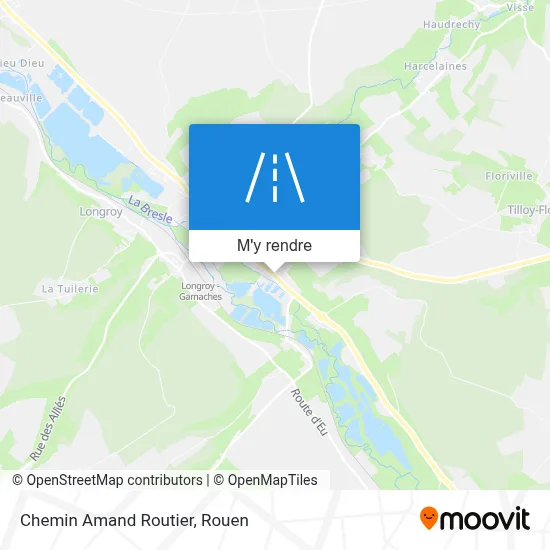 Chemin Amand Routier plan