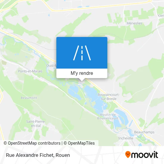 Rue Alexandre Fichet plan