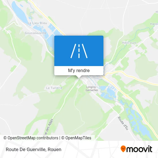 Route De Guerville plan