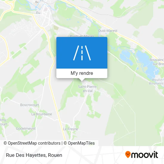 Rue Des Hayettes plan