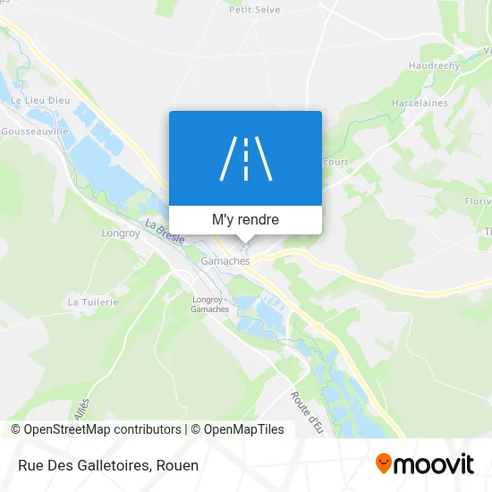 Rue Des Galletoires plan
