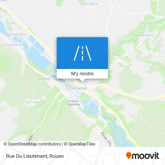 Rue Du Lieutenant plan