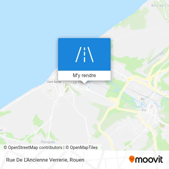 Rue De L'Ancienne Verrerie plan