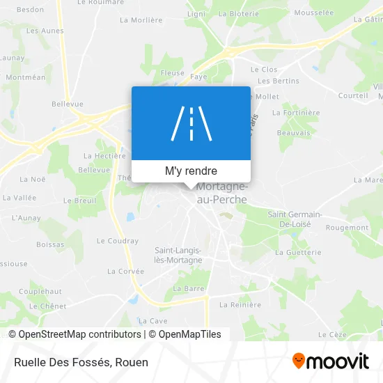 Ruelle Des Fossés plan