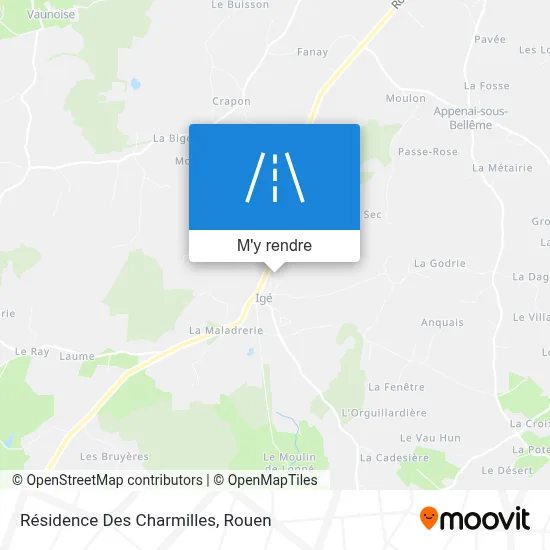 Résidence Des Charmilles plan