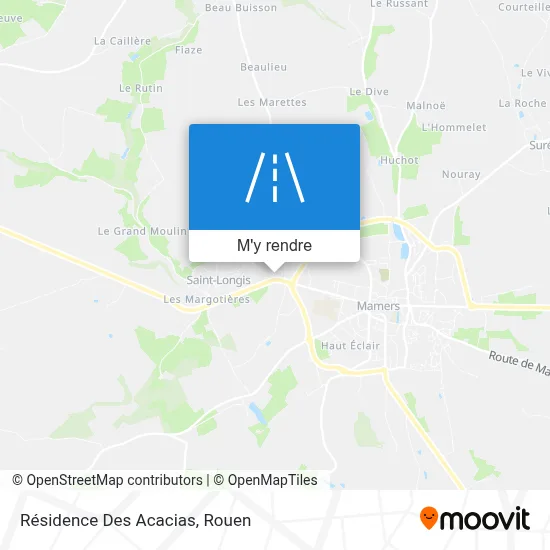 Résidence Des Acacias plan
