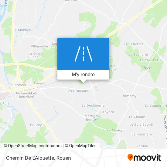 Chemin De L'Alouette plan