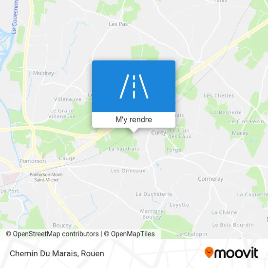 Chemin Du Marais plan