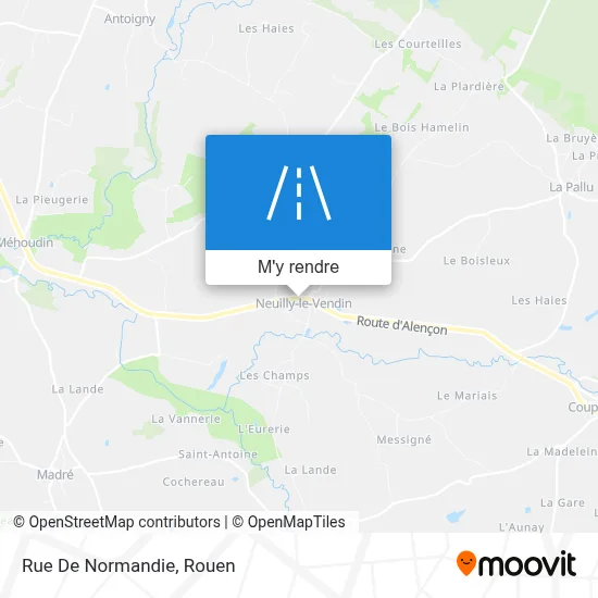 Rue De Normandie plan