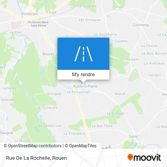Rue De La Rochelle plan