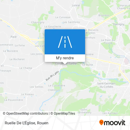 Ruelle De L'Église plan