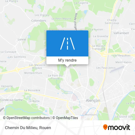 Chemin Du Milieu plan